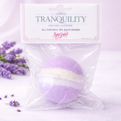 Spa Bath Bombs Collection - Tranquility (Lavender)