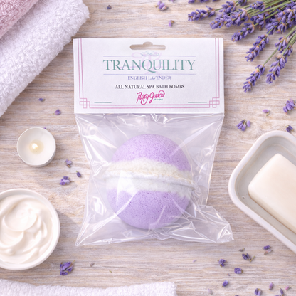 Spa Bath Bombs Collection - Tranquility (Lavender)