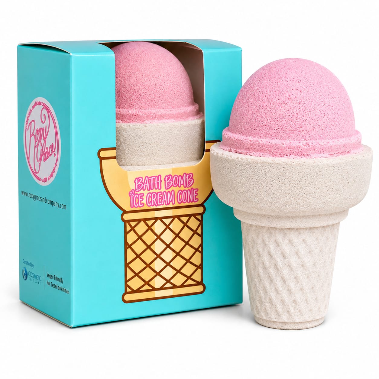 Ice Cream Cone Bath Bomb