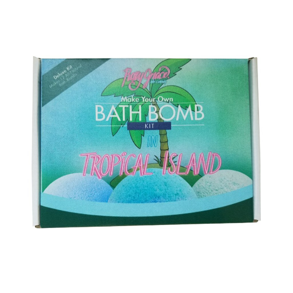 Tropical Island Bath Bomb Deluxe Kit