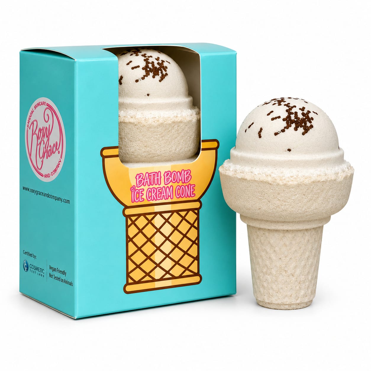 Ice Cream Cone Bath Bomb