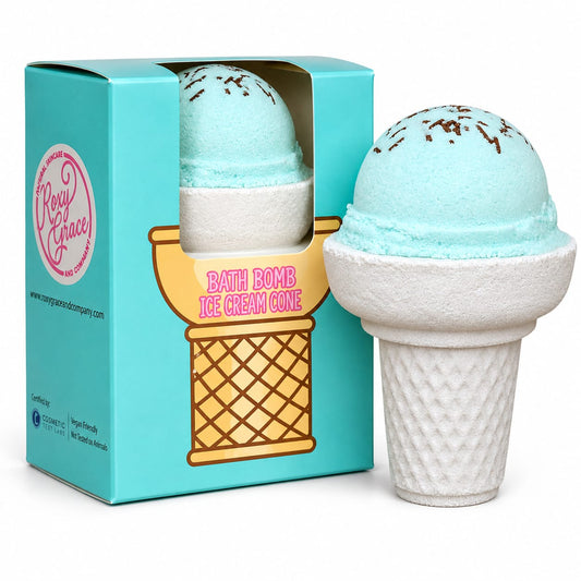 Ice Cream Cone Bath Bomb