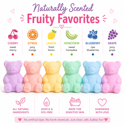 Bath Bomb Gummy Bear