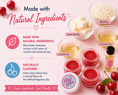 Lip Balm Kit - Cherry Berry