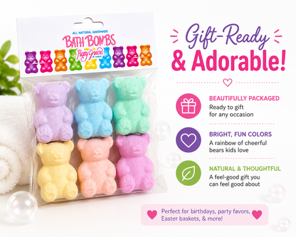 Bath Bomb Gummy Bear