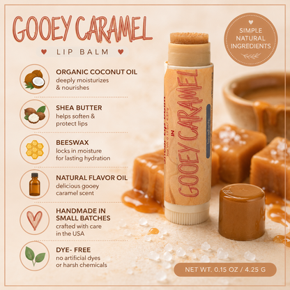 Lip Balm – Ooey Gooey Caramel