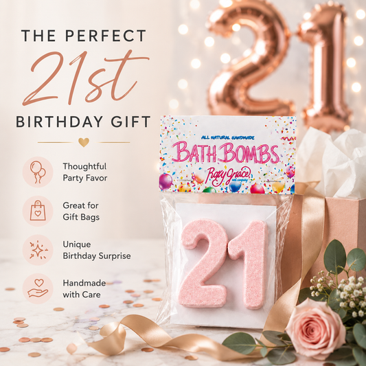 21st Birthday Bath Bombs