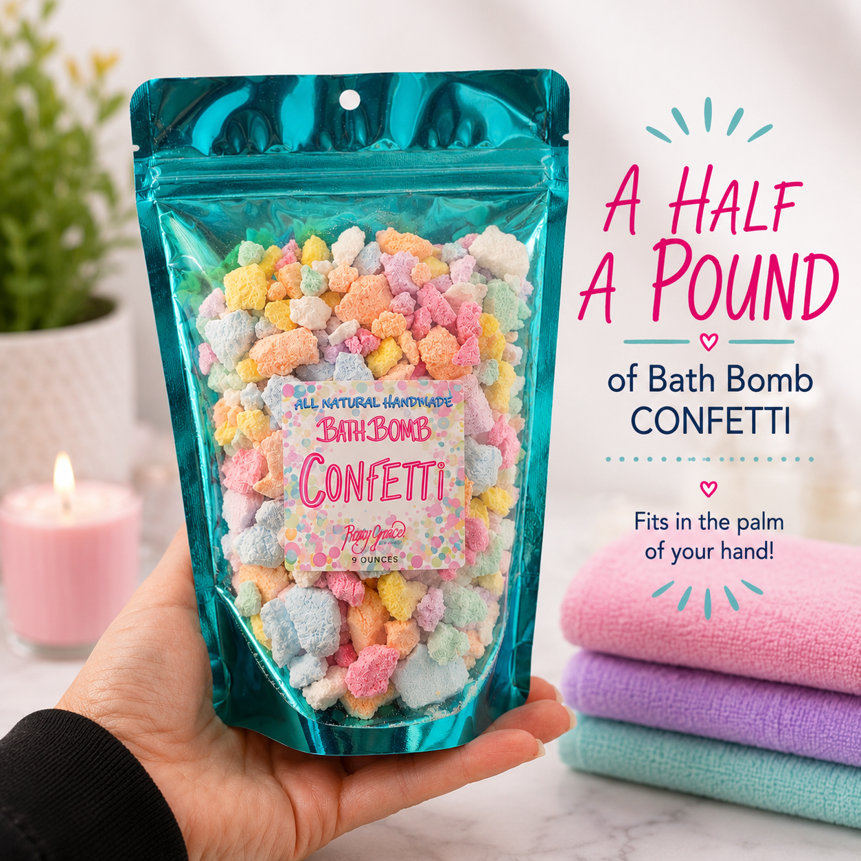 Bath Bomb Confetti