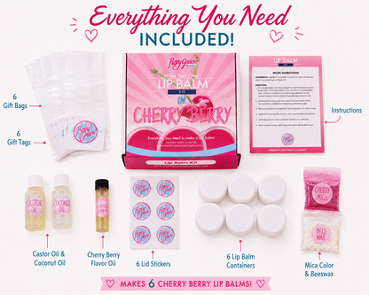Lip Balm Kit - Cherry Berry