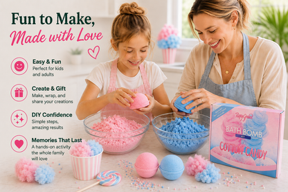 Cotton Candy DIY Easter Bath Bomb Kit