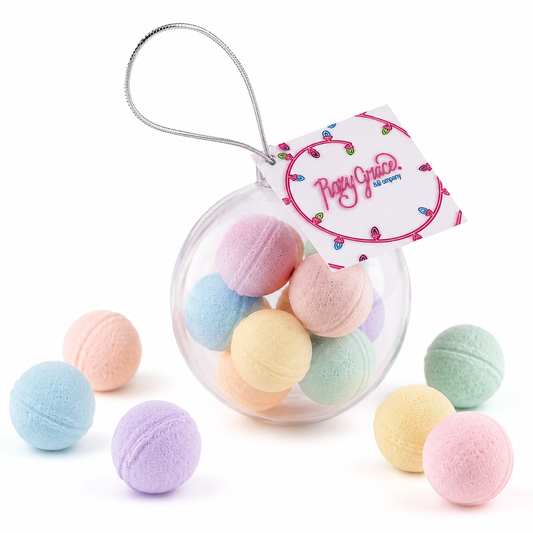 Christmas Bath Bombs Ornaments