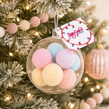 Christmas Bath Bombs Ornaments