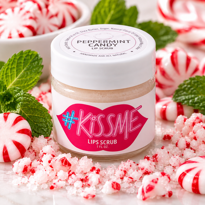 Natural Sugar Lip Scrub – Six Flavors