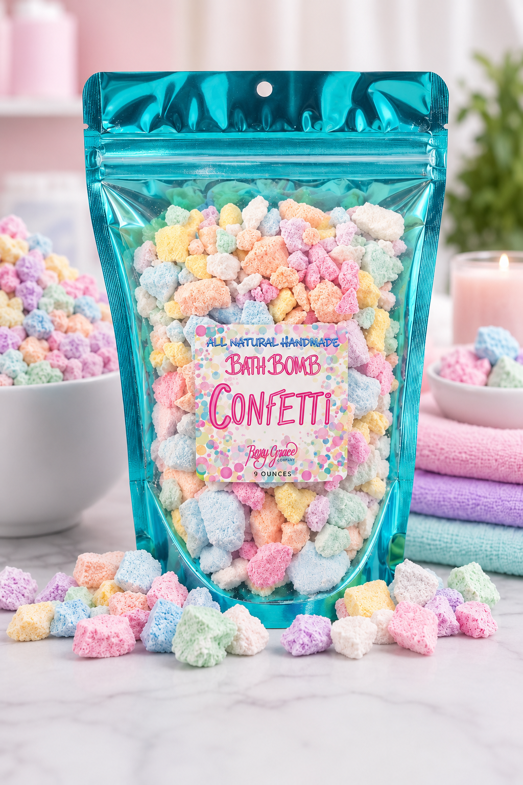 Bath Bomb Confetti