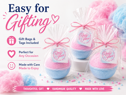 Cotton Candy DIY Easter Bath Bomb Kit