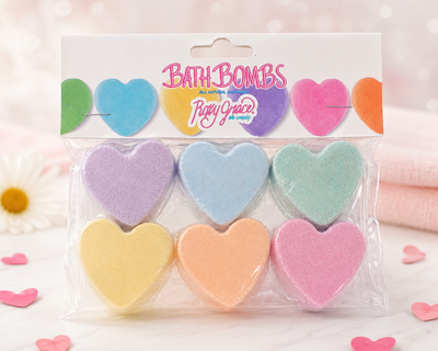 Mini Heart Bath Bomb Gift Set