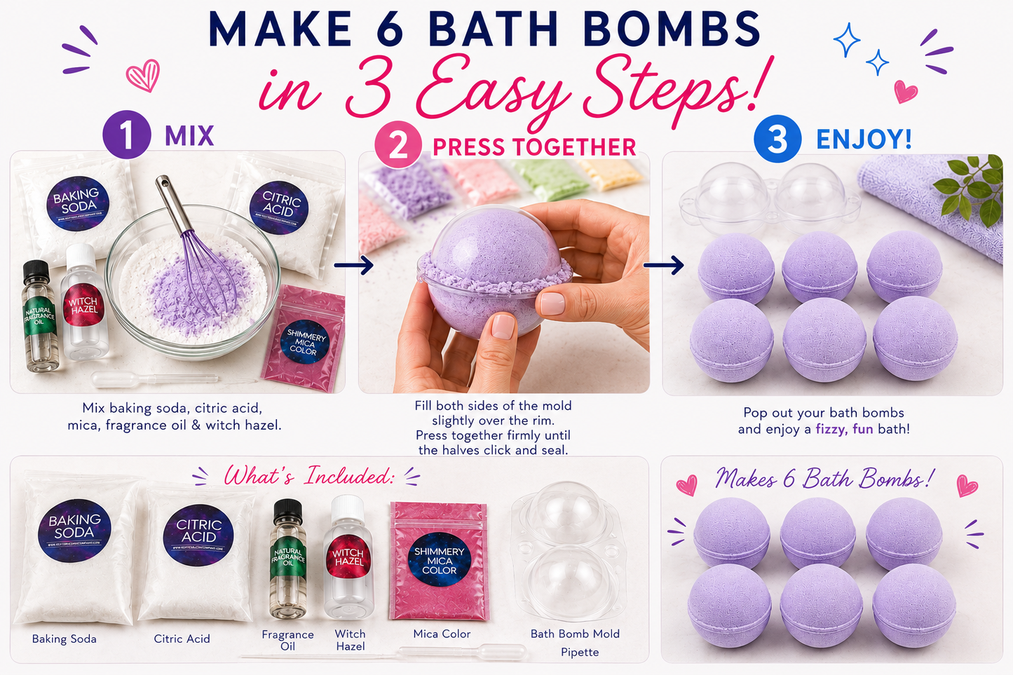 Bath Bomb Kit