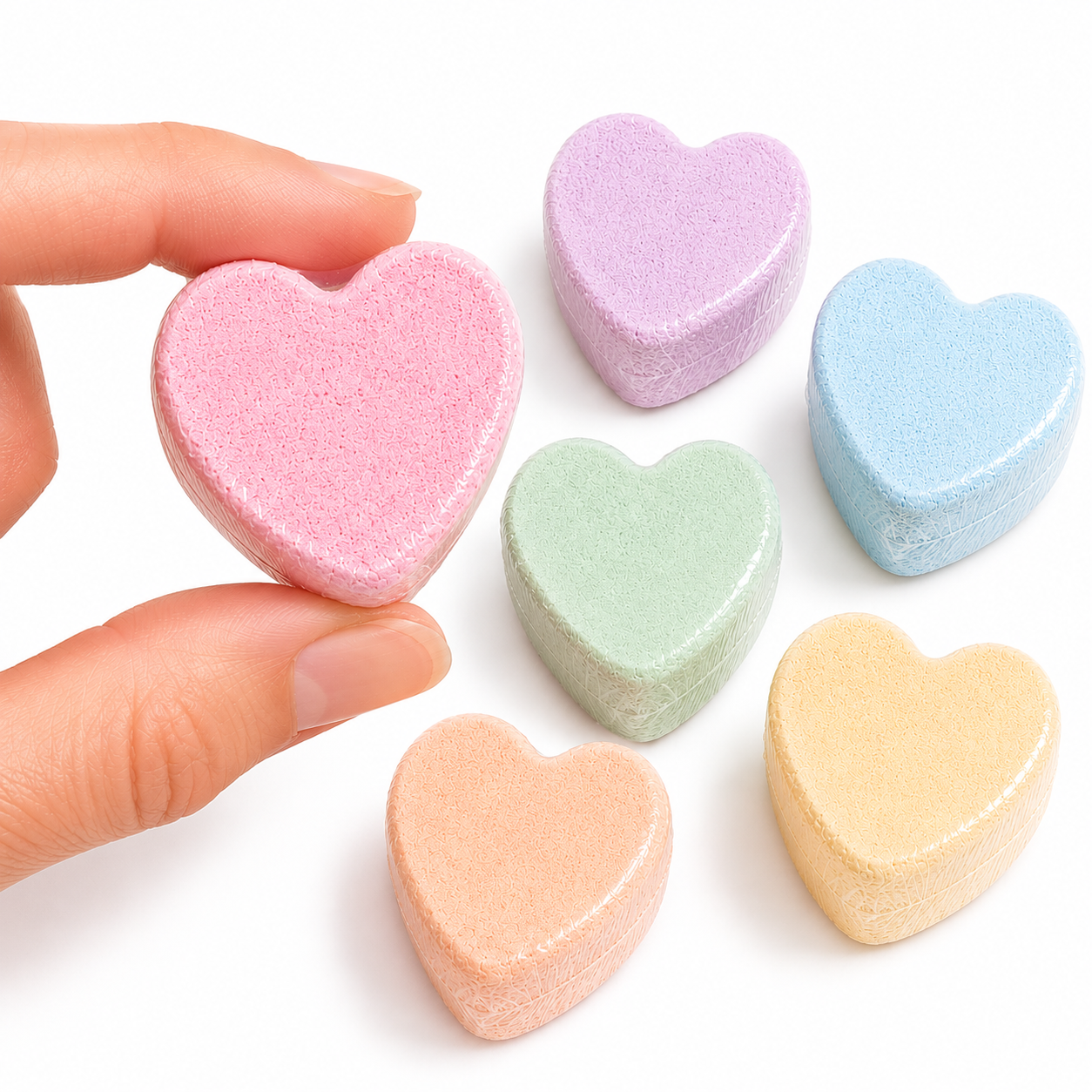 Mini Bath Bomb Hearts