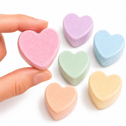 Mini Bath Bomb Hearts