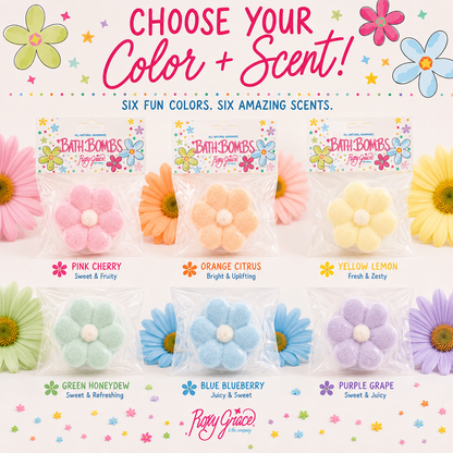 Bath Bomb Daisies