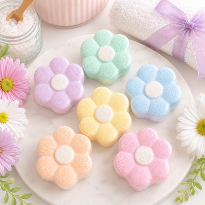 Mini Daisy Bath Bomb Gift Set