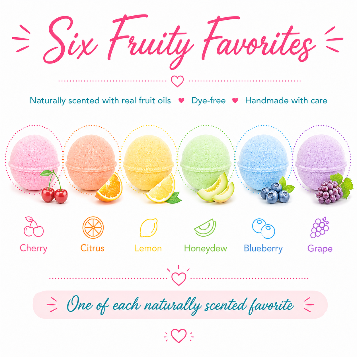 Fruity Bath Bomb Gift Pack
