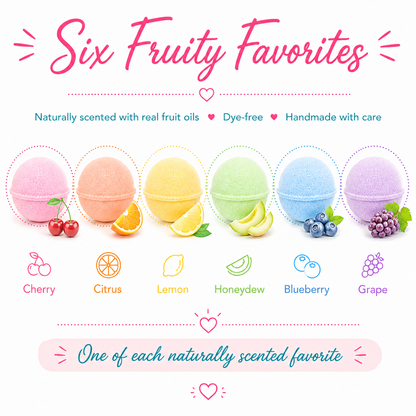 Fruity Bath Bomb Gift Pack