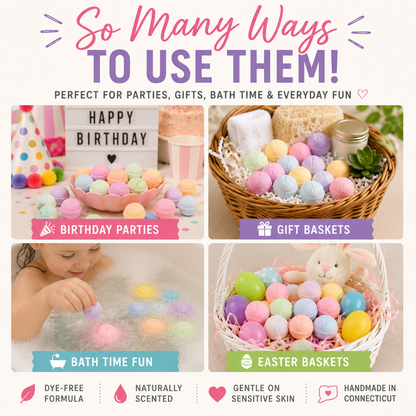 Mini Bath Bombs by the Pound