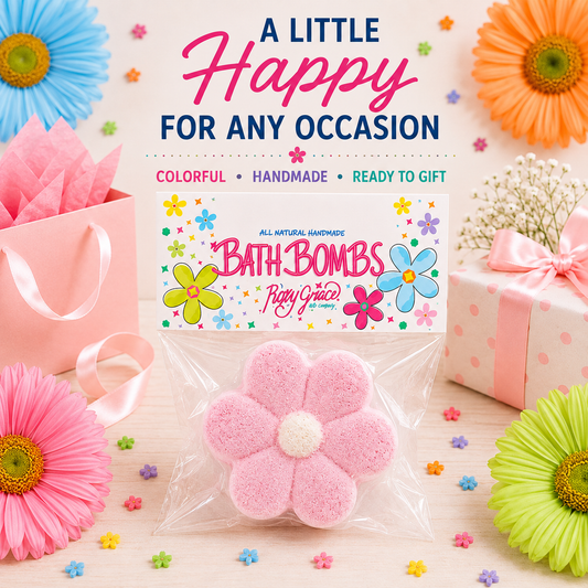 Bath Bomb Daisies