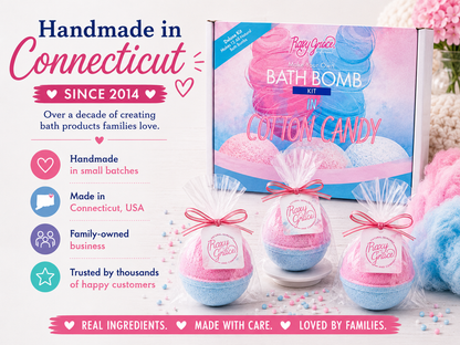 Cotton Candy DIY Easter Bath Bomb Kit