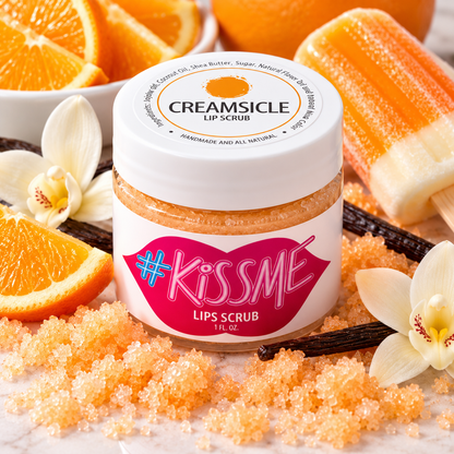Natural Sugar Lip Scrub – Six Flavors