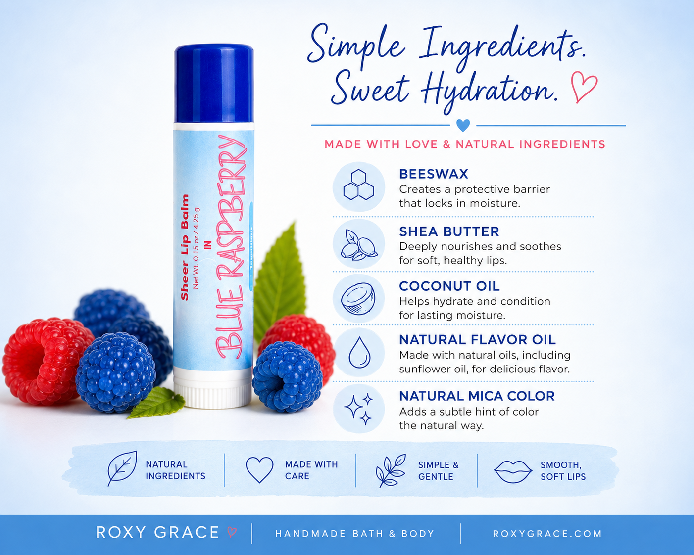 Lip Balm – Blue Raspberry