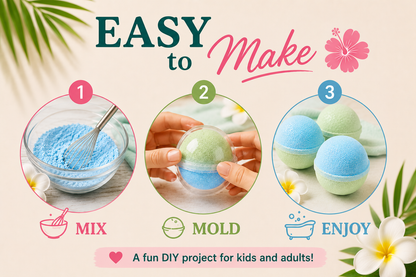 Tropical Island Bath Bomb Deluxe Kit