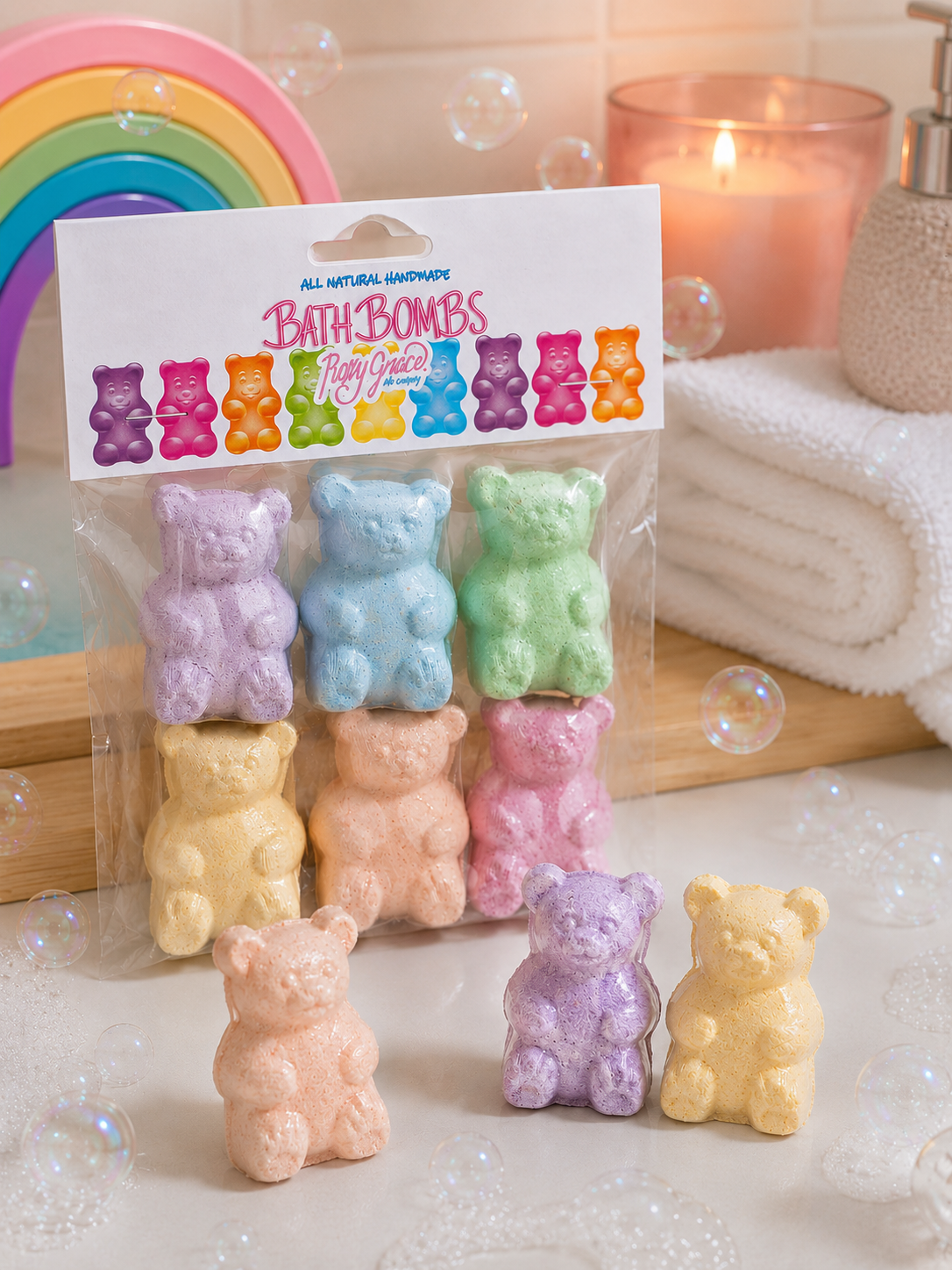 Bath Bomb Gummy Bear