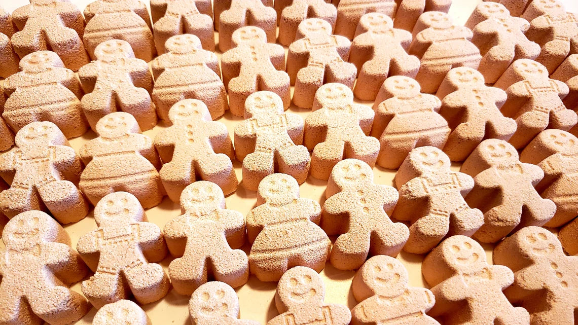 Christmas Mini Bath Gingerbread Man