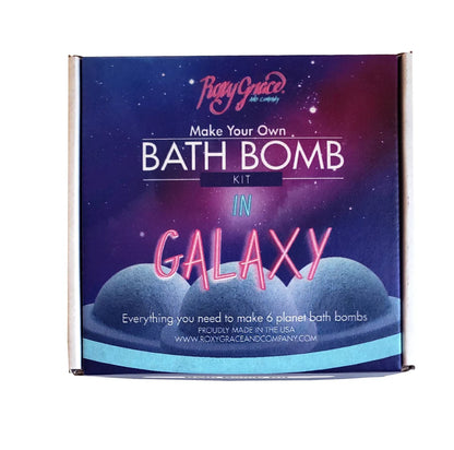 Blue Galaxy Bath Bomb Kit