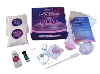 Pink Galaxy Bath Bomb Kit