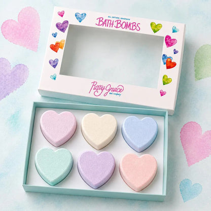 Valentine's Day Heart Bath Bomb Gift Set