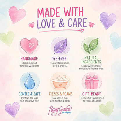 Valentine's Day Heart Bath Bomb Gift Set