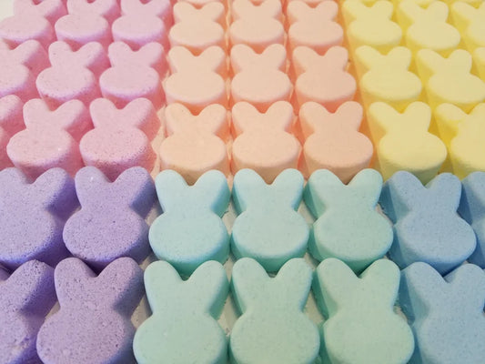 Easter Mini Bath Bomb Bunnies