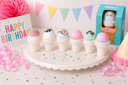 Ice Cream Cone Bath Bomb