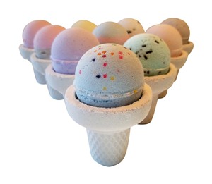 Ice Cream Cone Bath Bomb