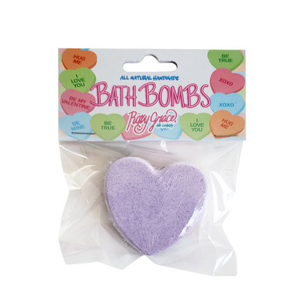 Bath Bomb Single Hearts