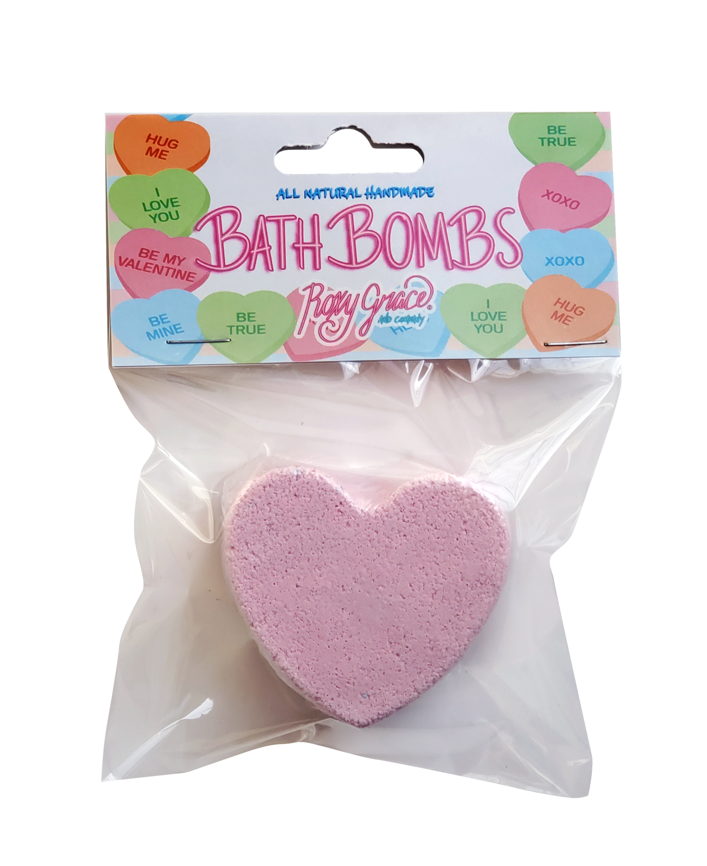 Bath Bomb Single Hearts