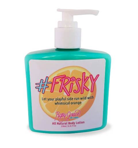 All Natural Body Lotion - #Frisky (Orange)