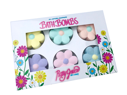 Bath Bomb Flowers Gift Pack