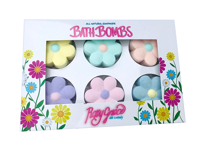 Bath Bomb Flowers Gift Pack