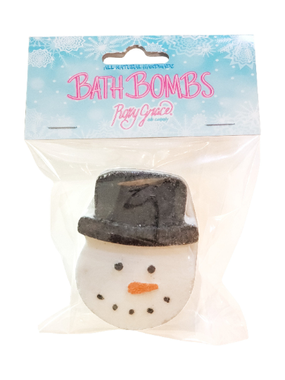 Christmas Snowman Bath Bomb