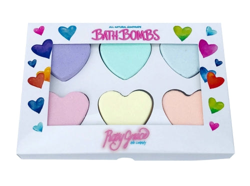 Bath Bomb Heart Gift Pack